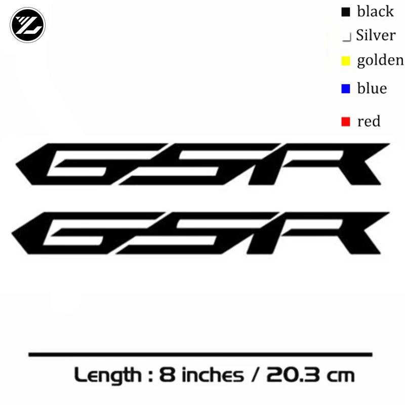 Наклейки для мотоцикла декоративные наклейки на шлем персонализированные suzuki GSR