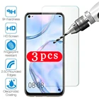 Закаленное стекло для huawei P40 lite, E, P40 pro plus, P30, P20 pro, 3 шт.