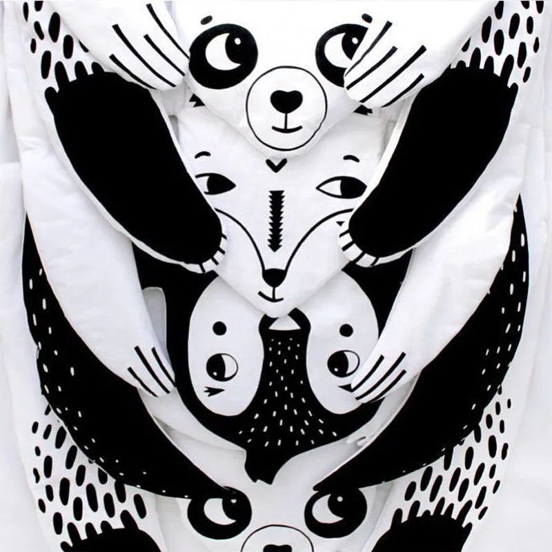 2018 Мультяшные Животные тигр/пингвин/полярный медведь/Слон/панда/лиса детские