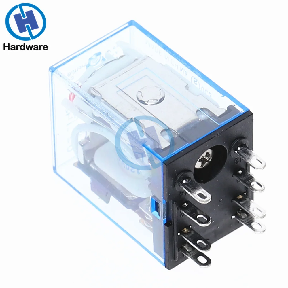 10 шт. реле MY2NJ катушка общий DPDT микро мини электромагнитное переключатель HH52P с