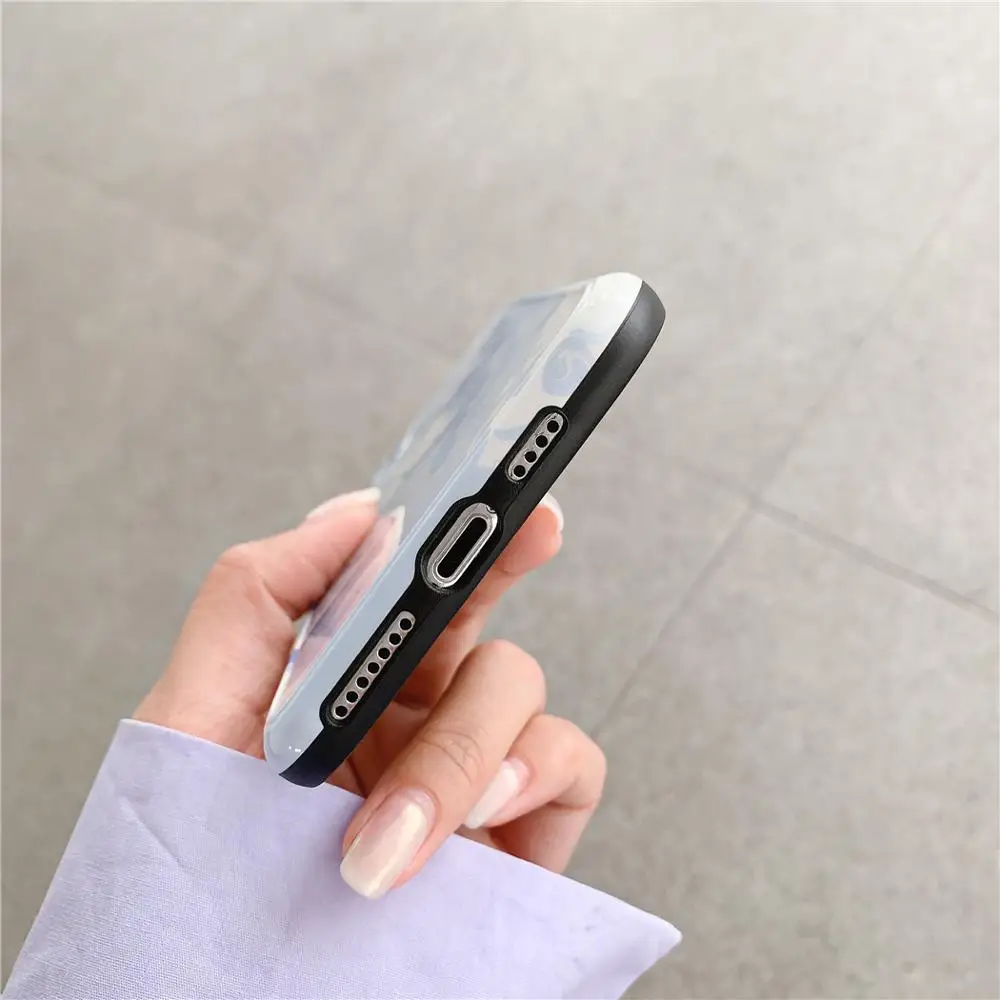 Мягкий силиконовый чехол для iPhone 7 8 Plus X XS 11 Pro MAX XR SE 2020 | Мобильные телефоны и