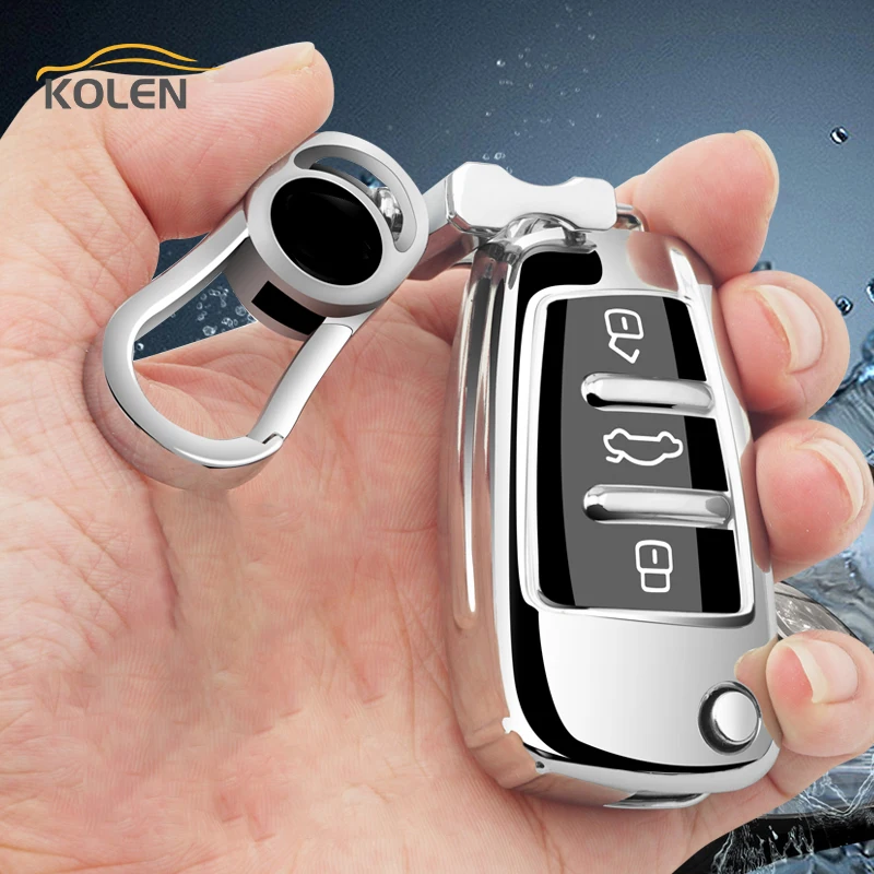 

TPU Car Remote Key Case Cover Shell Fob For Audi A1 A3 A4 A5 A6 A7 Q3 Q5 Q7 B6 B7 B8 C5 C6 S3 4F B8 8P 8L 8V TT RS Accessories