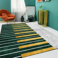 piano keys pattern rug silver gray modern geometric carpet living room bedroom kitchen bathroom floor mat bed blanket