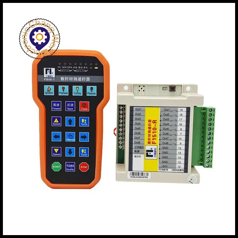 CNC контроллер высоты резака с плазменным факелом на 2 осях + комплект THClifter F2100B+F1621P+JYKB-100+F1510 для использования на режущих машинах с огнем.