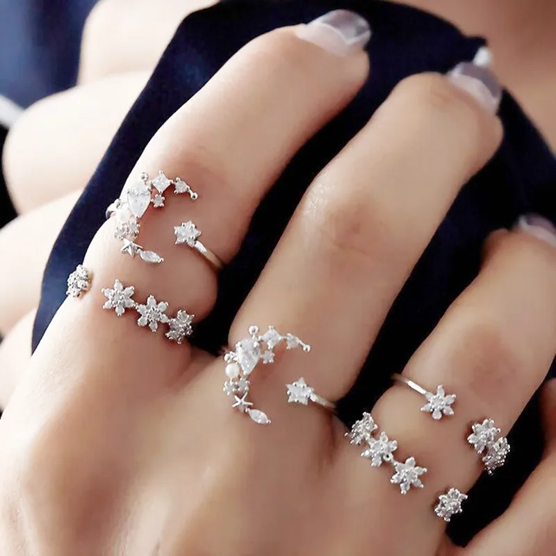 Весенний цветок дизайн 925 серебро Минимальный ювелирные изделия Прямая доставка