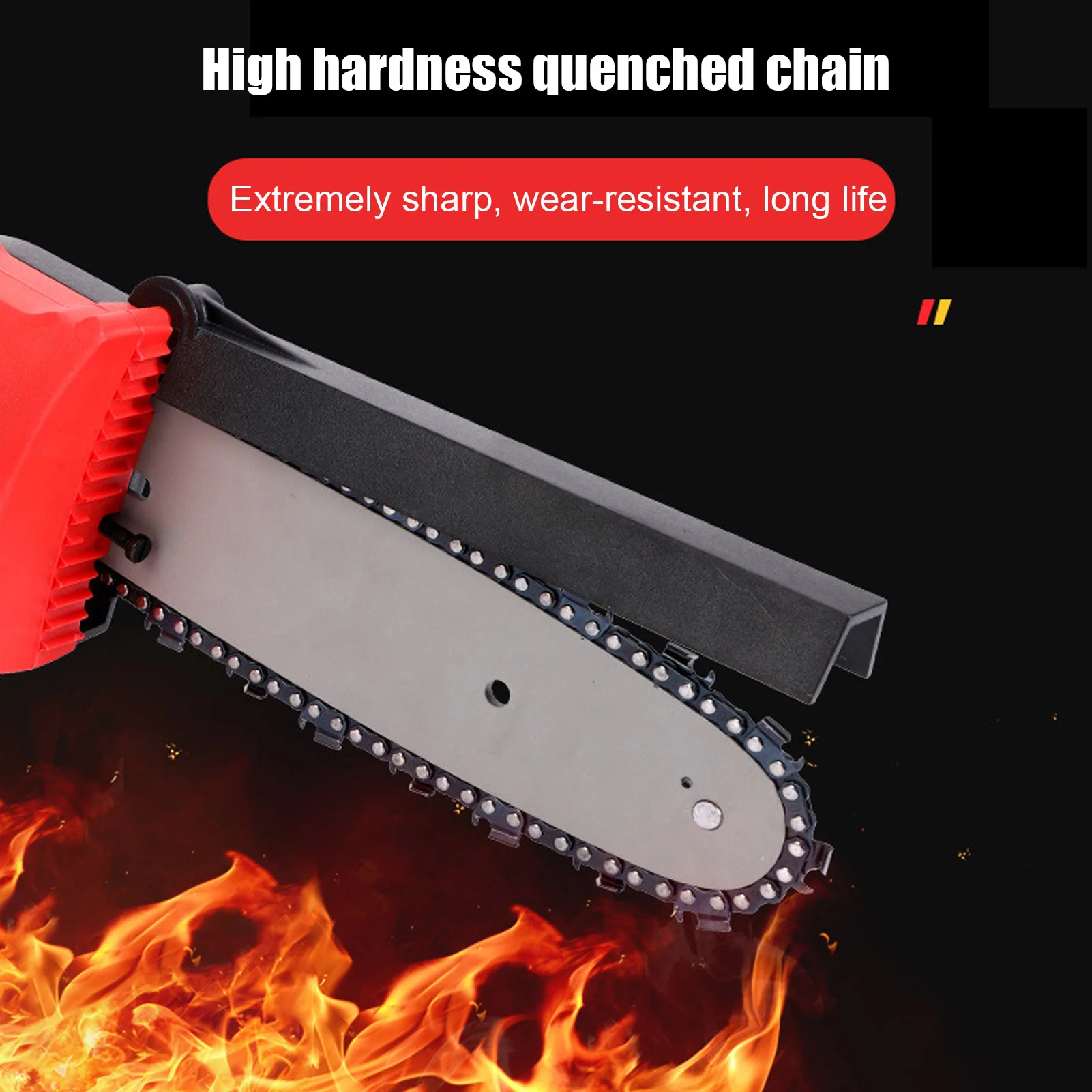 

European Style Handheld Electric Chainsaw Cordless Portable One-hand Chainsaw Household Pruning Logging Saw