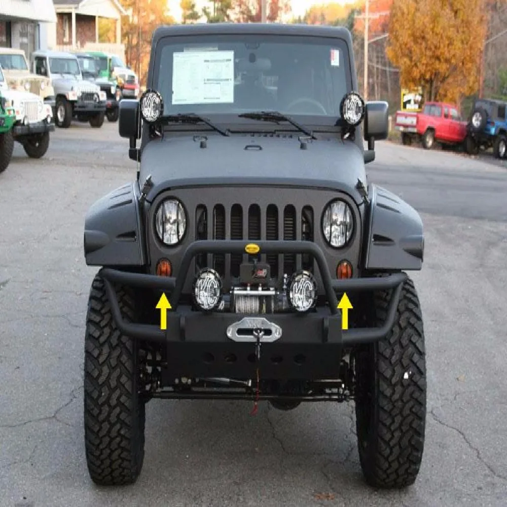 2 шт. защитные колпачки для передних указателей поворота Wrangler JK 07-15 | Автомобили и