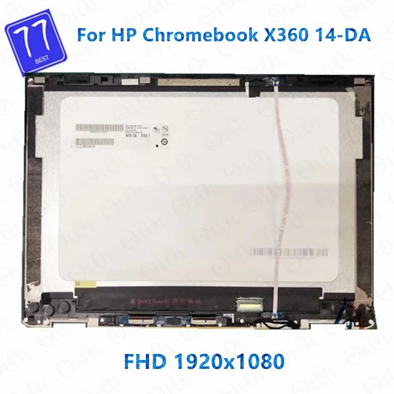 

Оригинальный ЖК-дисплей 14 дюймов IPS FHD 1920X108 0, фоторамка для HP Chromebook x360 14 14-da 14-DA x360 14-da0000ng