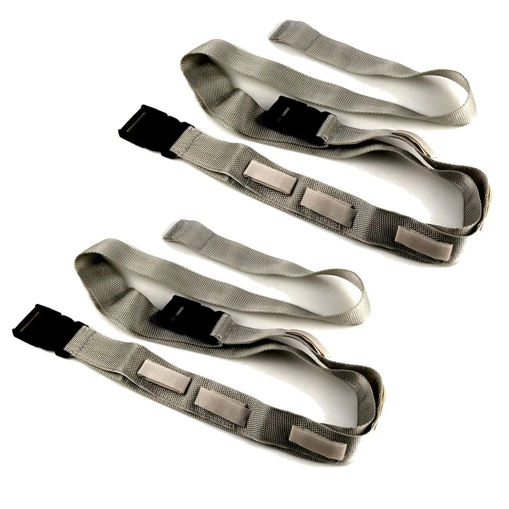 

2 X 5 Slot Vehicle Fishing Rod Rack Pole Holder Belt Strap Carrier For SUV Wagons With 5 Rods And Reels Combo Capacity Car Pole