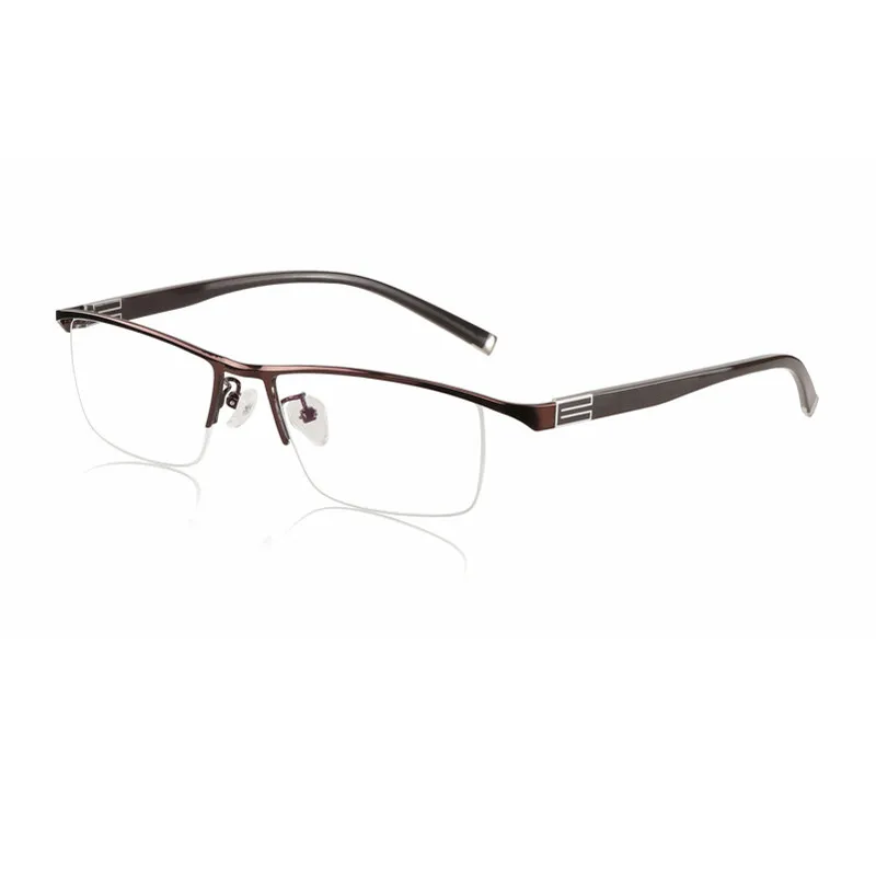 IBOODE для мужчин и женщин полуоправа очки близорукости Женские Мужские квадратные