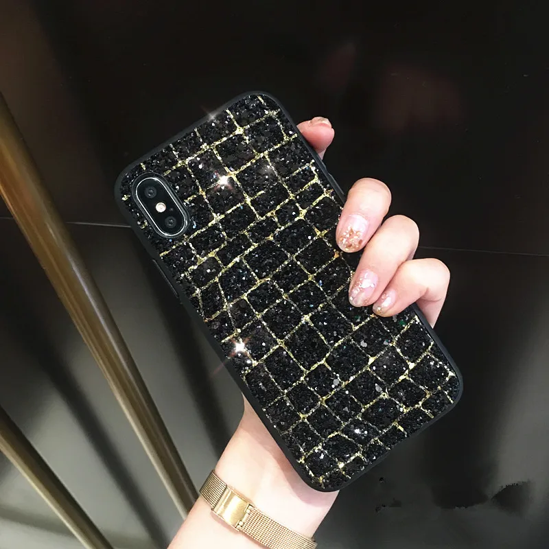 Luxury Glitter Shining Sequins Case For Huawei P20 Lite P30 PRO honor 8x 7C 8a mate 20 pro 10 30 Y6 Y7 Y9 2019 TPU cover | Мобильные