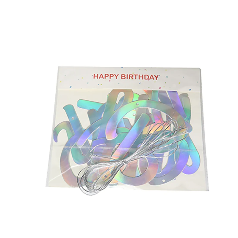 Бумажный баннер из розового золота на день рождения гирлянда для 1-го детского