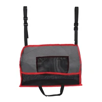 advinced car net pocket handbag holder organizer seat side storage mesh bag