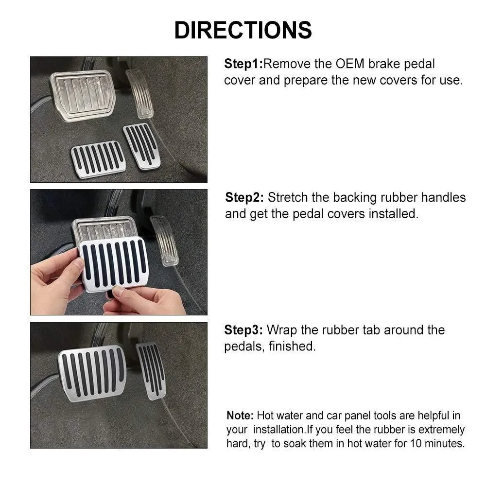 Ножная педаль из алюминиевого сплава для Tesla Model 3 акселератора газового топлива