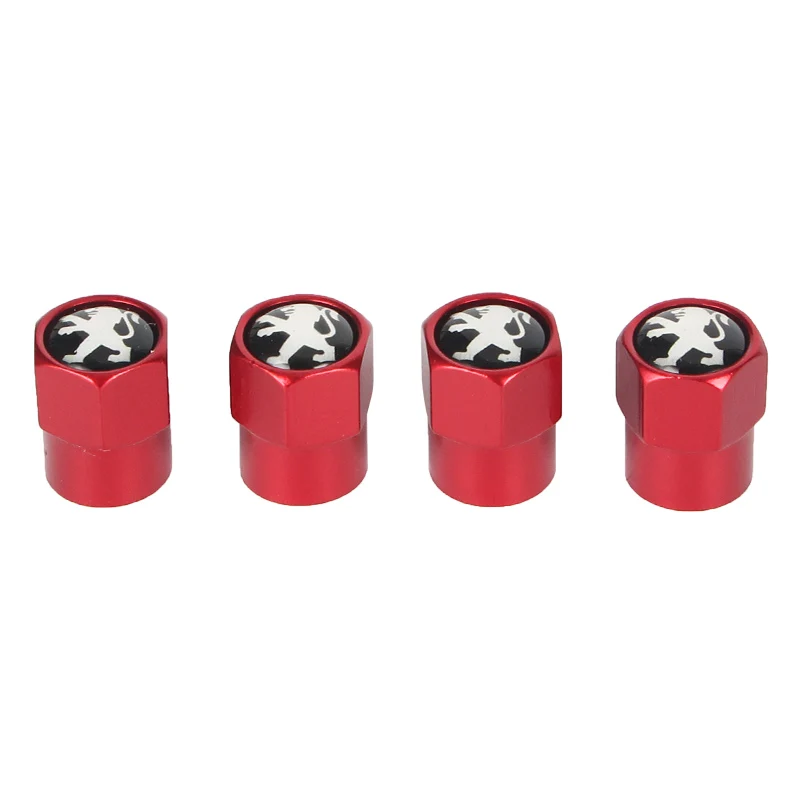 Новинка 4 шт. чехол для автомобильного колеса крышки стержня вентиля шины Peugeot 206