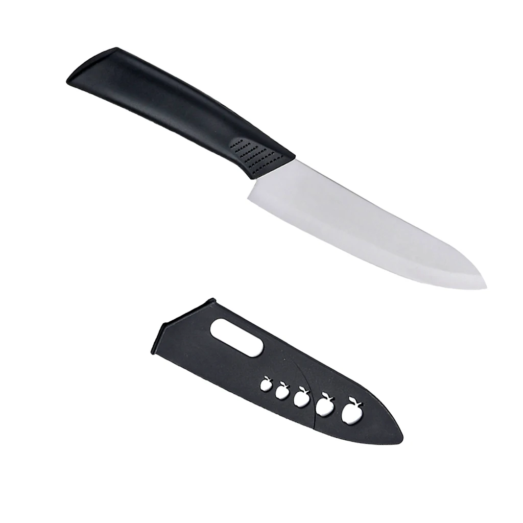 Нож кухонный черный. Керамическое лезвие. Нож кухонный с белой ручкой. Нож с белой рукояткой кухонный. Нож кухонный Kitchen.