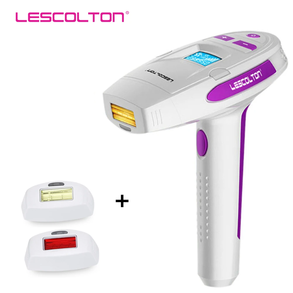 Lescolton IPL Электрический лазерный эпилятор для волос, эпилятор, постоянный Фотоэпилятор, устройство для удаления волос, лазерный Домашний Светильник, импульсы для женщин