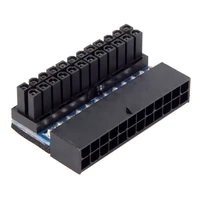 connector for computer mainboard atx power supply 24p to 90 degree ph24 fine workmanship good performance