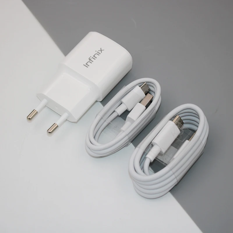 Оригинальное быстрое зарядное устройство Infinix 12 В А кабель Micro USB Type-C для infinix Zero 8