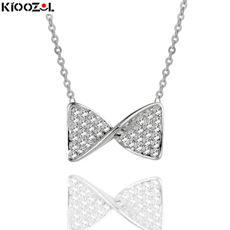 

KIOOZOL Mix Style Music Ballet Evil Eye Heart Shape Multi Style Pendant Full Silver Color Series Pendnat Choker Necklace DP1