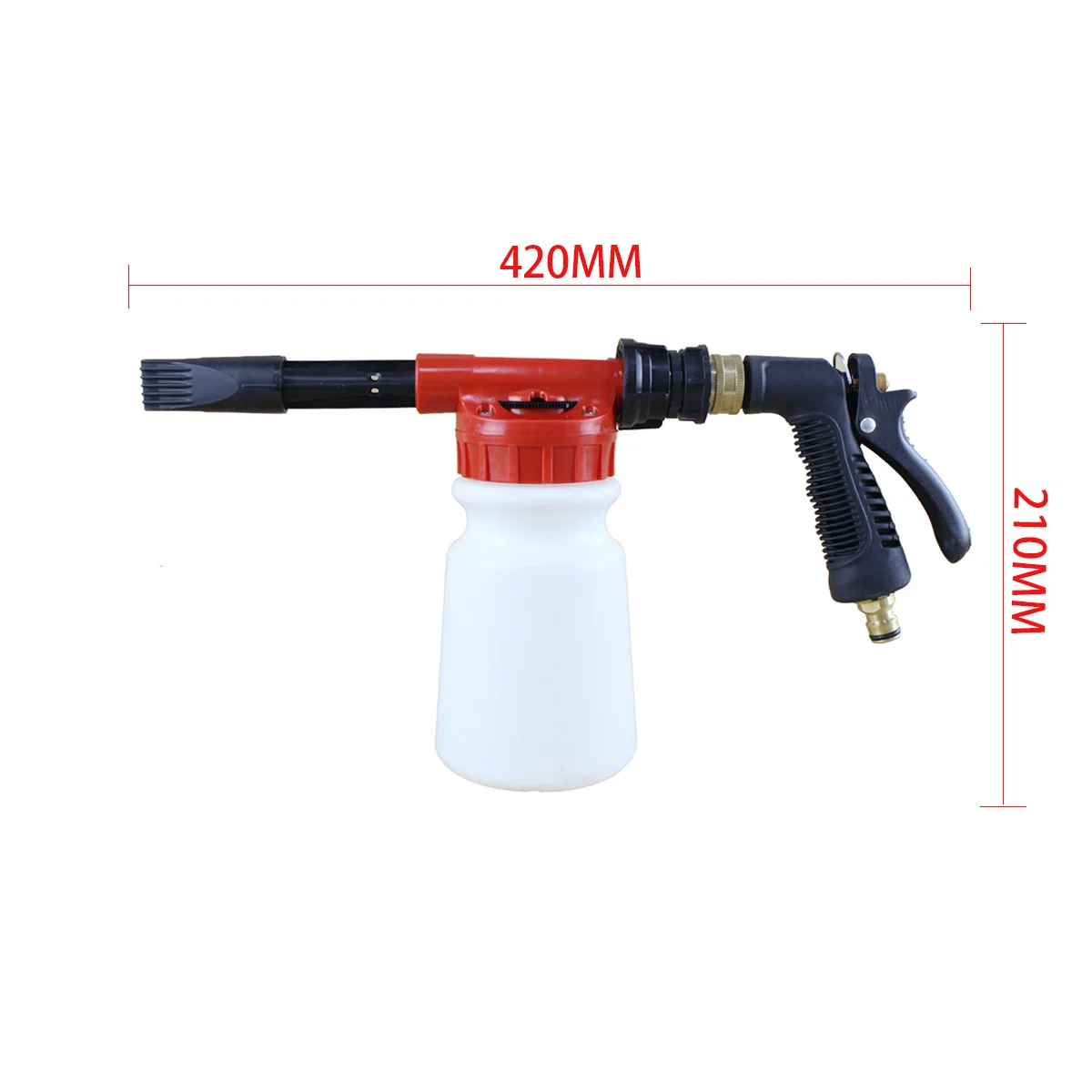 

Adjustable Foam Water Gun Low Pressure Two In One Household Removable Car Wash Pot