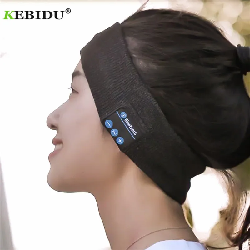Беспроводная музыкальная повязка KEBIDU трикотажный головной убор для сна