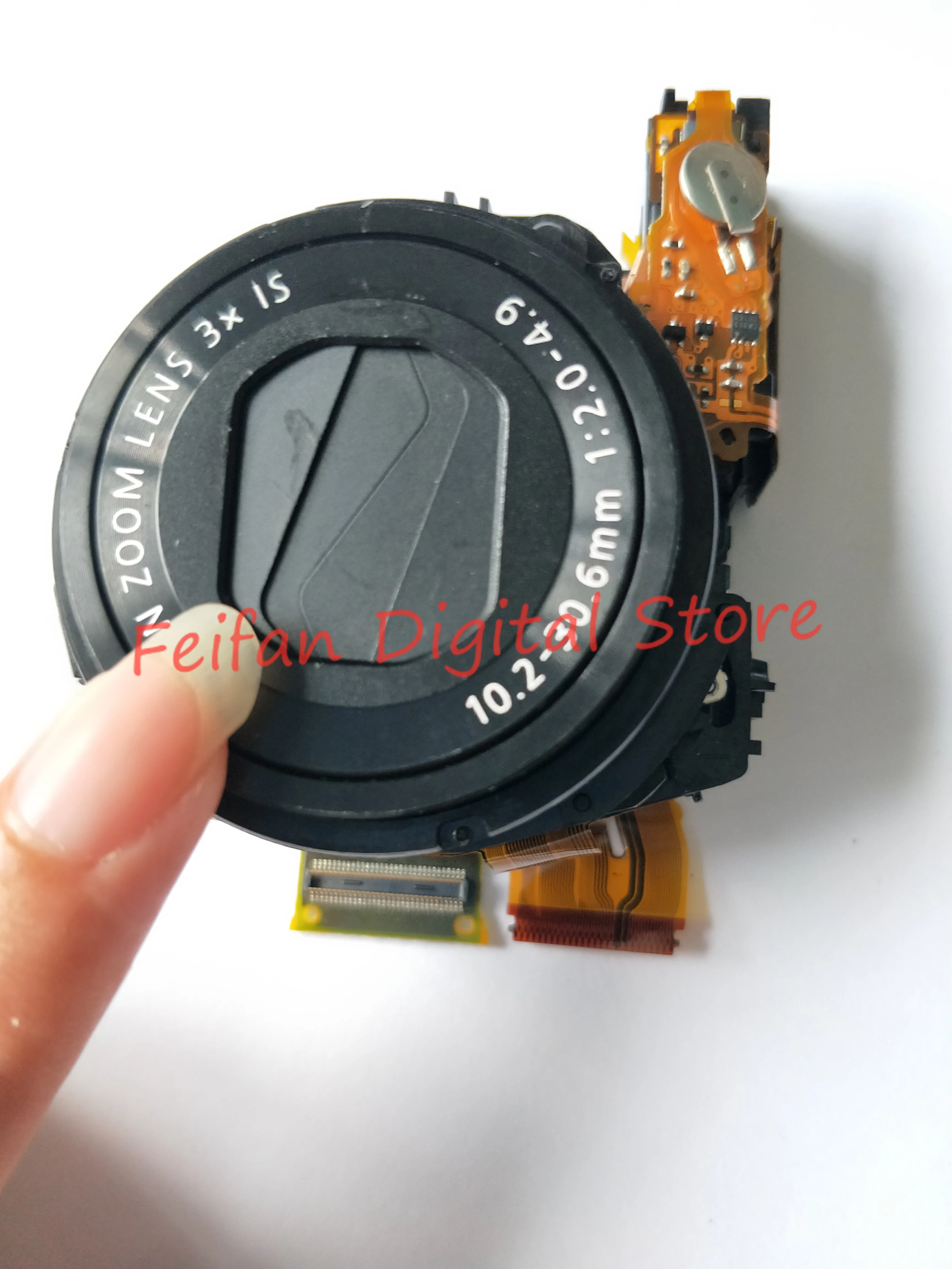 Новые черные оптический зум объектив с CCD запасные част для Canon PowerShot G9X mark II 2