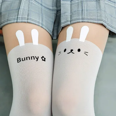 

anime Sailor Moon cosplay lolita socks Bear Cat Cute bow girl tight Stockings Danganronpa cosplay socks accesories