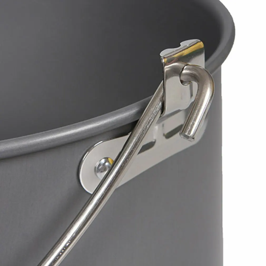 Столовая посуда для улицы большая емкость алюминиевая столовая кемпинга и