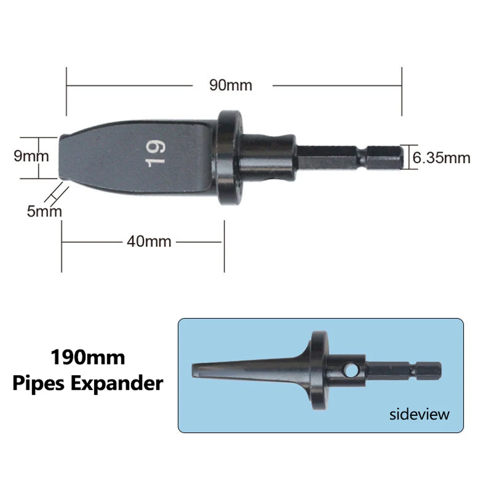 

5PCS Tube Pipes Expander Utility Swaging Tools Air Conditioner Copper Pipes Expand 10mm 12mm 16mm 19mm 22mm Utility Tool Set