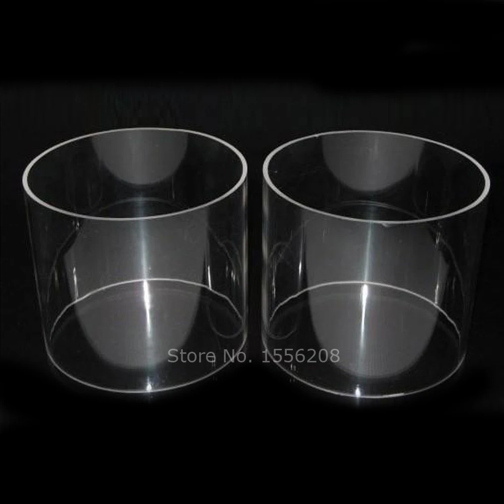 2 шт 120 мм наружный диаметр акриловой трубки прозрачный домашний декор &quotсделай