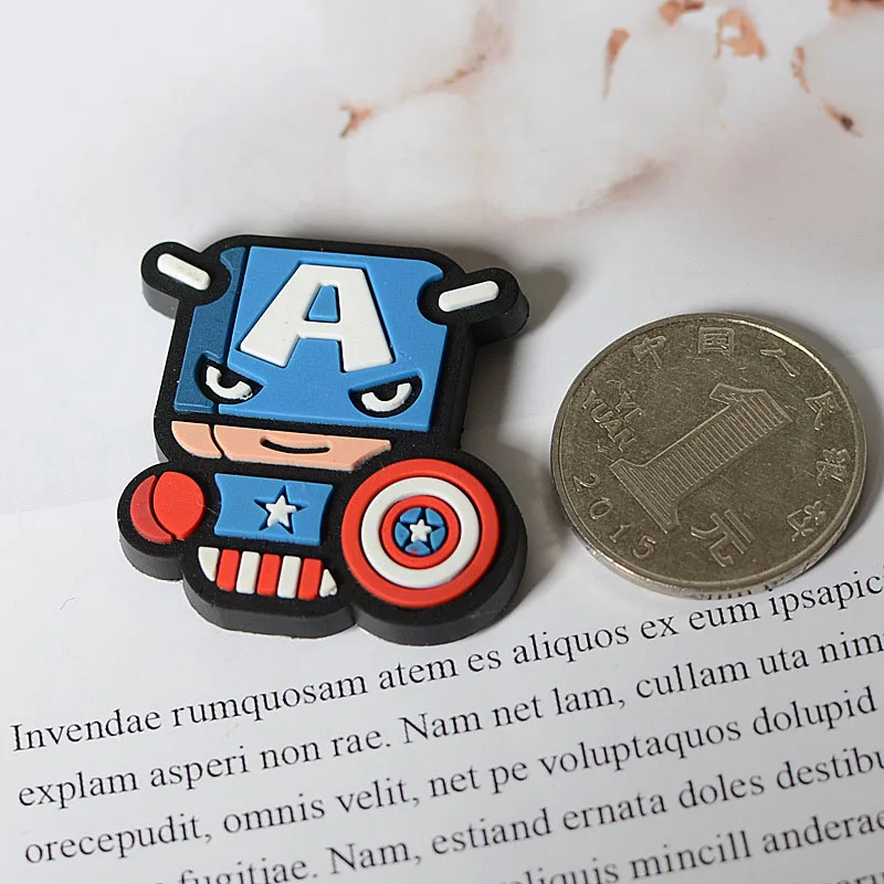 1Pcs A 1 шт. Марвел Мститель Мультяшные фигурки сувенирные магниты для холодильника значок наклейки магнит на холодильник Рождественский подарок домашний декор детский подарок - Цвет: 1Pcs A
