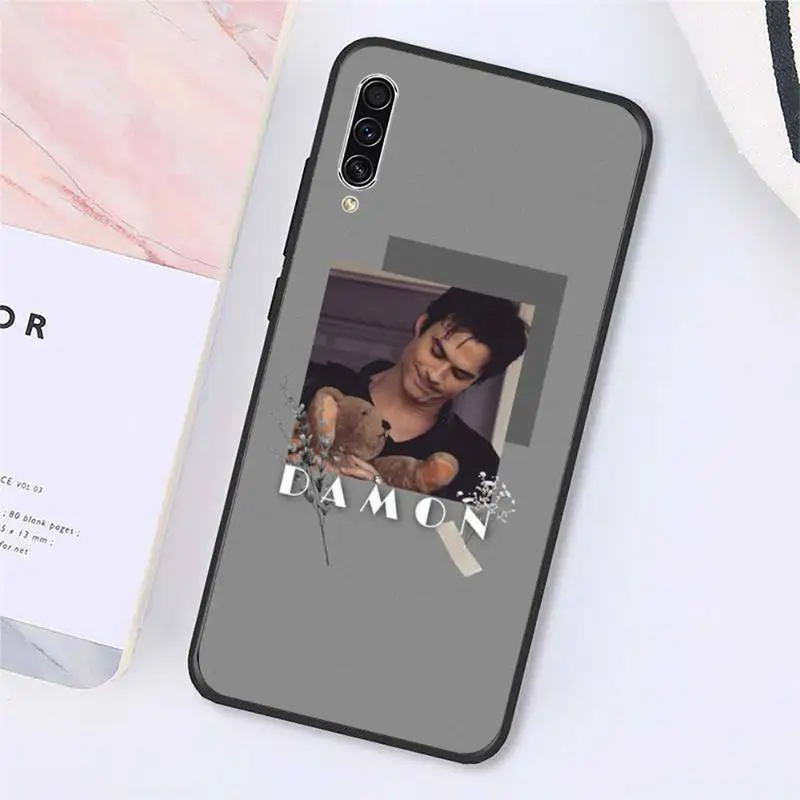 

The Vampire Diaries Damon Salvatore Phone Cases For Samsung galaxy S 9 10 20 A 10 21 30 31 40 50 51 71 s note 20 j 4 2018 plus