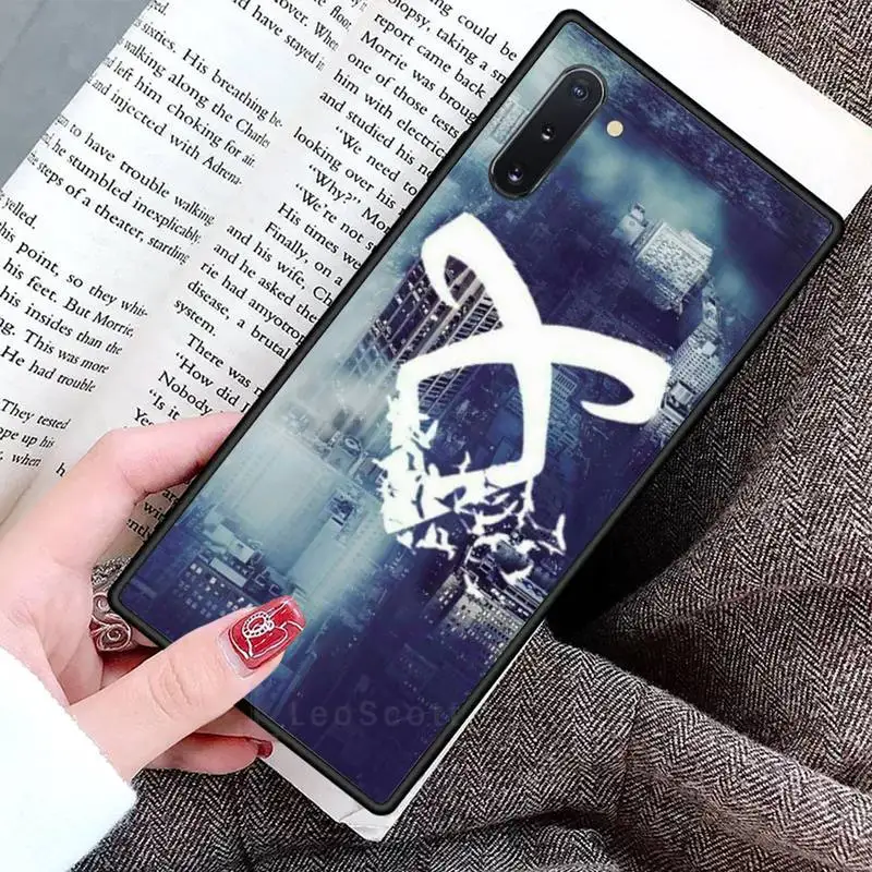

Shadowhunters Runes Phone Case For Samsung Galaxy S8 S9 S10 Plus S10E Note 3 4 5 6 7 8 9 10 Pro Lite cover