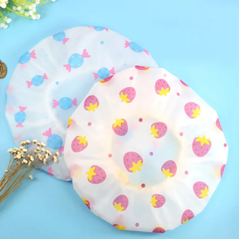 1 шт. Эластичные аксессуары для ванной комнаты шапочка душа ванны плотная