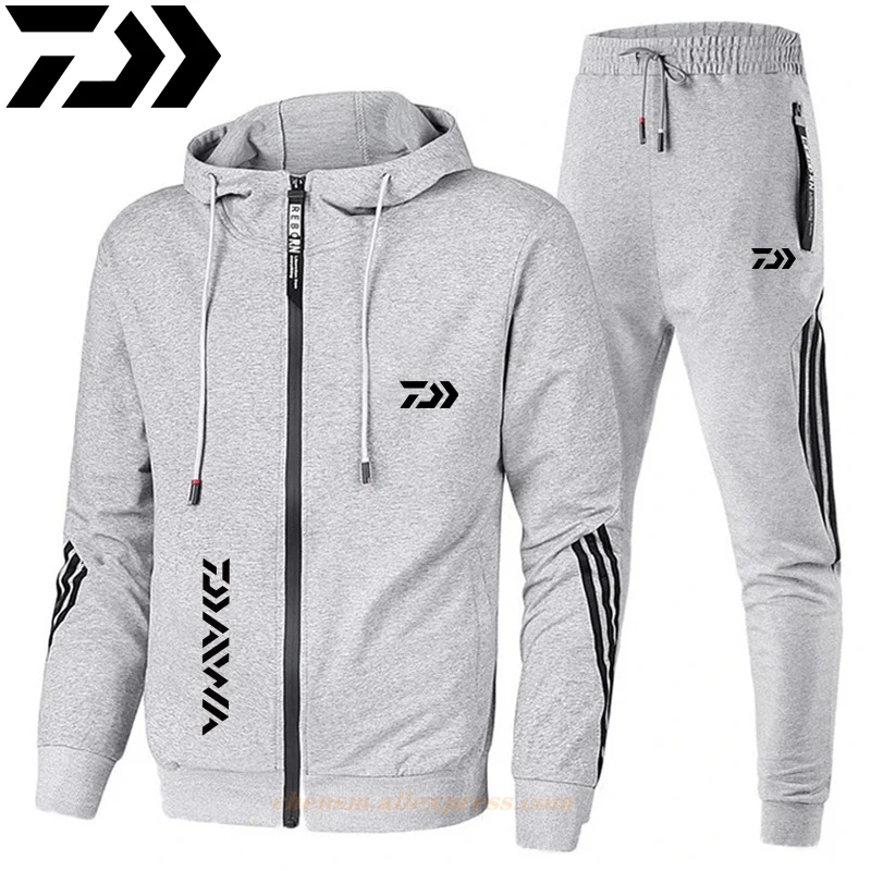 

Одежда для рыбалки DAIWA, весна-осень 2021, костюм для рыбалки, хлопковый комплект для активного отдыха, кемпинга, походов, спорта, полосатая одеж...