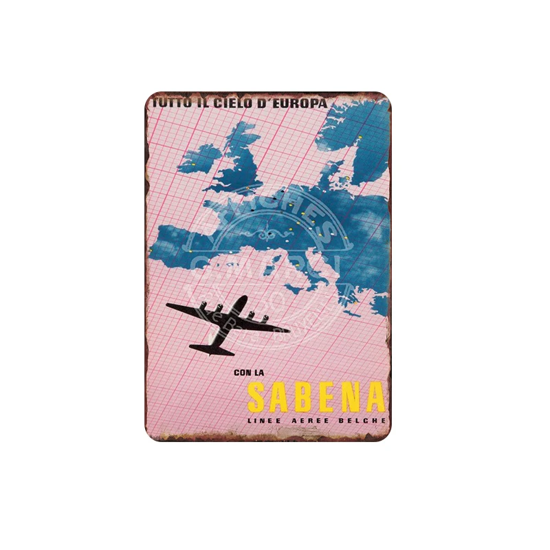 Stinky Spitfire Ml Vb винтажные металлические знаки жестяная пластина знак украшение стены для кафе бар магазин и ресторан 8x12 дюймов - Цвет: Фиолетовый