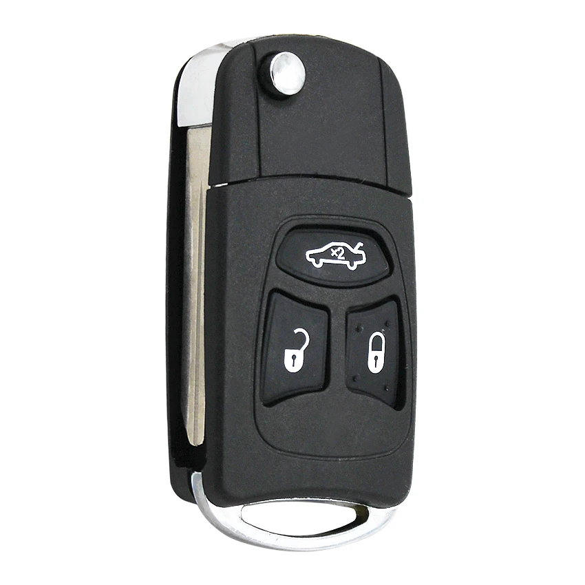 Складной флип чехол с 3 кнопками для JEEP Durango|Ключ от авто| |