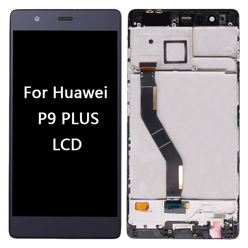 Фото Оригинальный дисплей для Huawei P9 Plus ЖК рамка сенсорный экран дигитайзер в сборе EVA