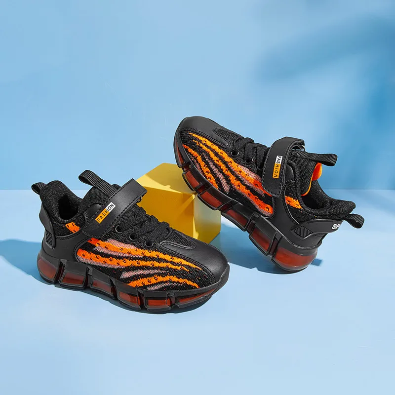 

Children's Shoes 2021 Spring Autumn New Girls Boys Sneakers Summer Breathable Fly Woven Kids Walking Running Shoes Baby Sneakers