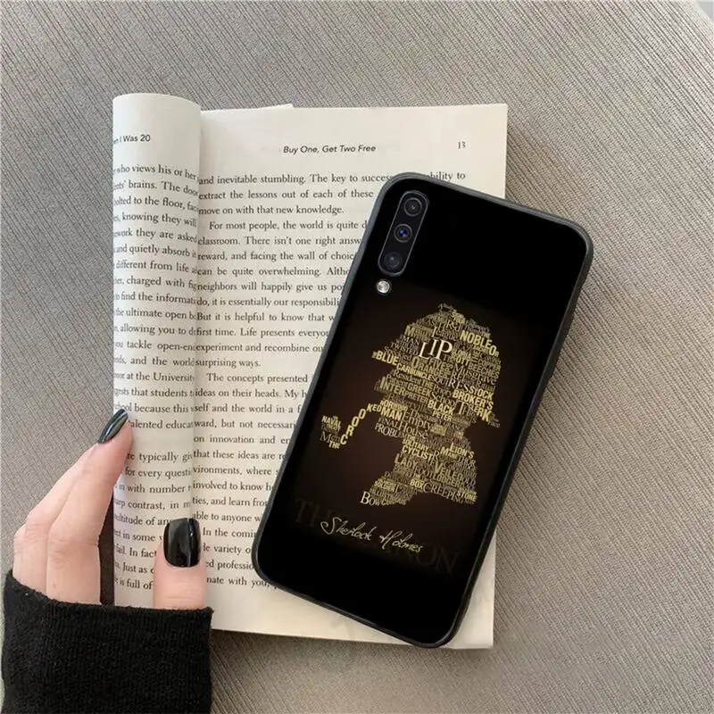 

Sherlock Holmes Sherlocked TV series Phone Case For Samsung galaxy S 9 10 20 A 10 21 30 31 40 50 51 71 s note 20 j 4 2018 plus