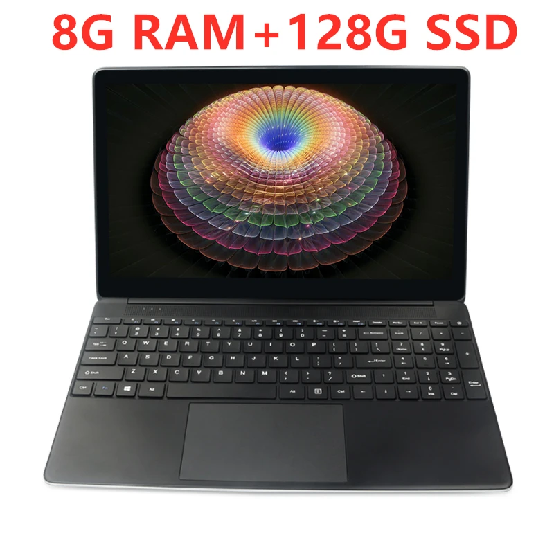 2 (8G-128G SSD) 15,6 дюймовый ноутбук 8 ГБ ОЗУ до 720 Гб SSD Intel четырехъядерный процессор 1920X1080P FHD Wifi офис дом школа Win 7/10 ноутбук компьютер - Цвет: 2 (8G-128G SSD)