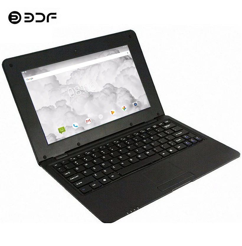 10 1 дюймовый ноутбук BDF с русской клавиатурой Android планшетный ПК четырехъядерный 5