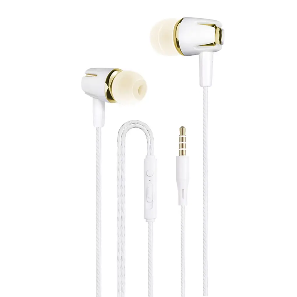 

iMice HD Microphone In-ear Earphone 3D Stereo Sound Wiring Earbuds Free Answer Control Earpiece
