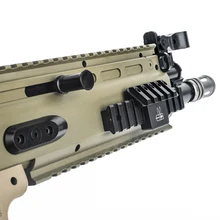 WADSN Thorntail Offset Light Mount with 20mm Picatinny Rail Adapter Mlok Keymod Rail Base For M600 M300 Series Weapon Flashlight