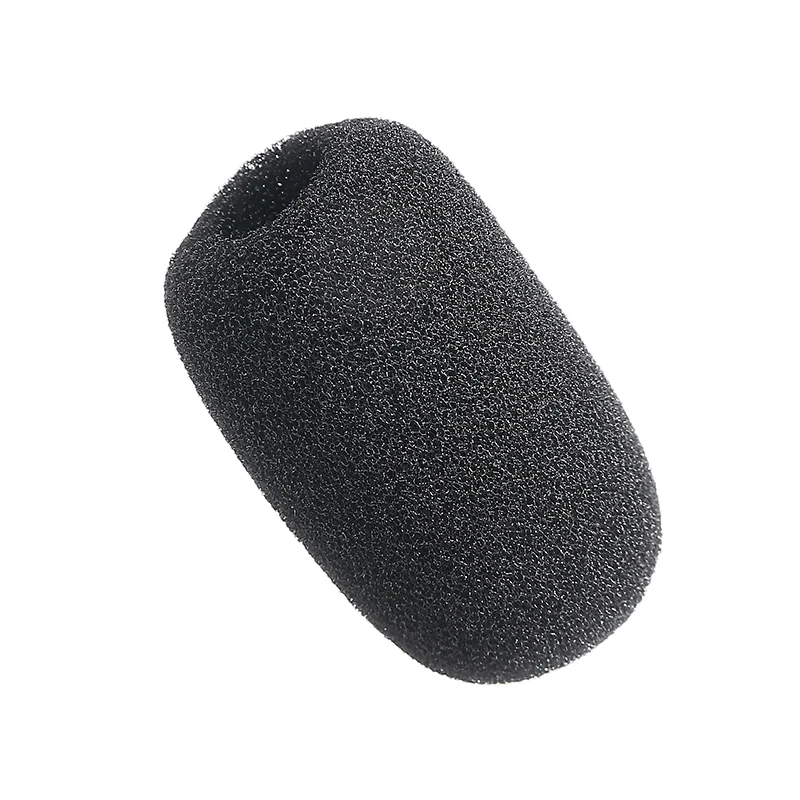 

1pc Headset Replacement Foam Microphone Cover Telephone Headset Mic Cover Microphone Windscreen Windshied Headset Foam 36*23mm