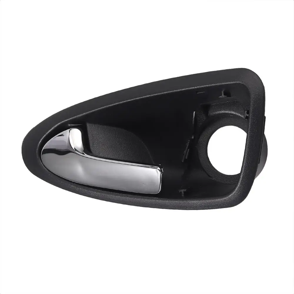 Дверная ручка Justech внутренняя передняя левая черная отделка для Seat Ibiza IV 2009-2012