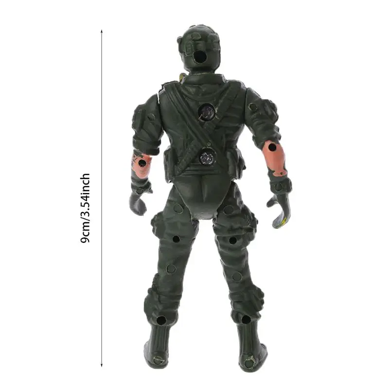 9 см десантники парашют солдат Дети Спорт на открытом воздухе ручной бросок