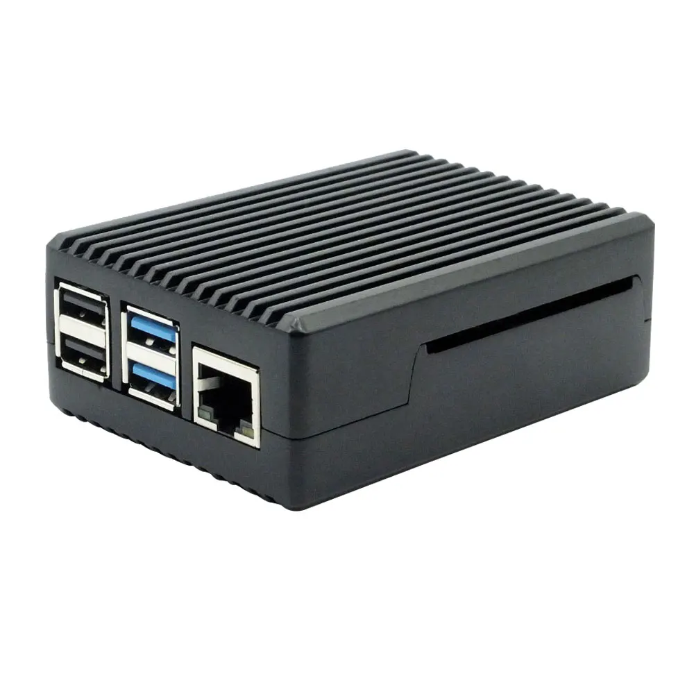 Корпус для Raspberry Pi 4 Model B корпус из алюминиевого сплава с ЧПУ радиаторами 5 цветов