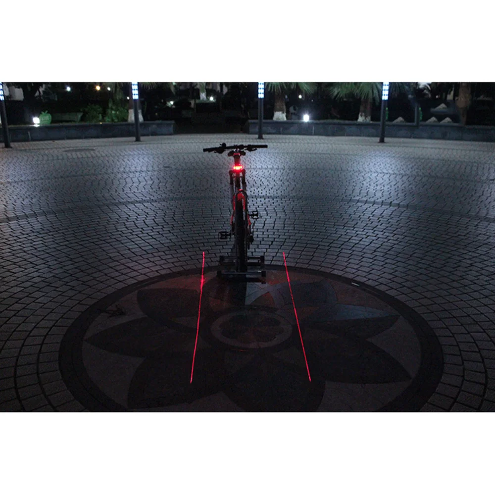 

Bike Tail Light Rear Light Cycling Safety Warning Lamp Back Flashlight for Mountain Bike